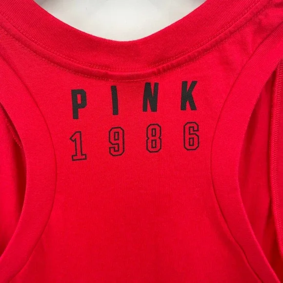 Pink Victoria's Secret Women's Racerback Tank Size Medium - Picture 4 of 4